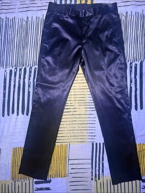 Satin Tailored Trousers